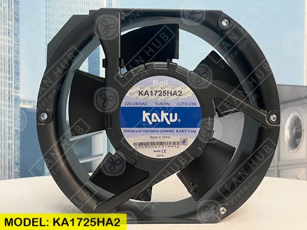 COOLING FAN KAKU KA1725HA2, 220-240VAC, 172x150x51mm