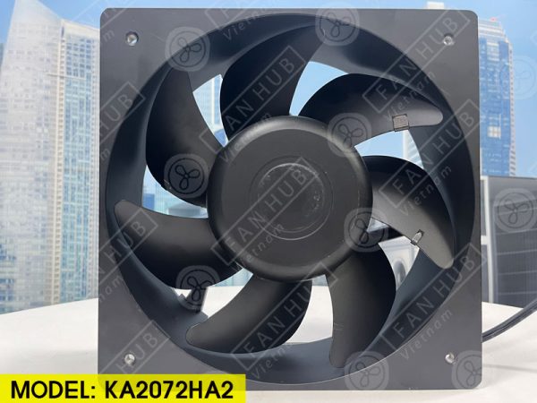 KAKU KA2072HA2 - AC Axial Fan, 220-240VAC, 205x205x72mm