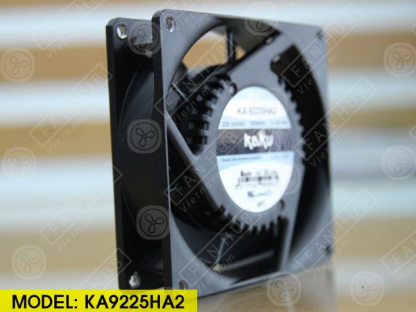 KAKU KA9225HA2 - AC Axial fan, 220-240VAC, 92x92x25mm