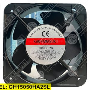 KAMYAMASUKI GH15050HA2SL - COOLING FAN, 220VAC, 150x150x50mm