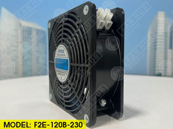 LEIPOLE F2E-120B-230 - AC AXIAL FAN, 230VAC, 120x120x38 mm