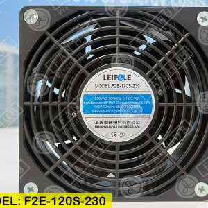 LEIPOLE F2E-120S-230 - AC AXIAL FAN, 230VAC, 120x120x38 mm