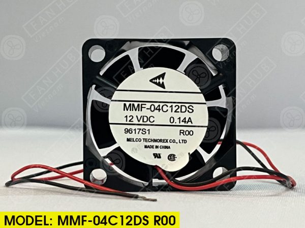 MELCO MMF-04C12DS-R00 - Inverter Fan, 12VDC, 40x40x15mm