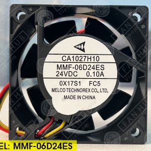 MELCO MMF-06D24ES-FC5 - Inverter Fan, 24VDC, 60x60x25mm