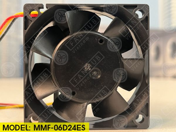 MELCO MMF-06D24ES-FC5 - Inverter Fan, 24VDC, 60x60x25mm