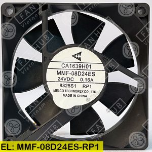 MELCO MMF-08D24ES-RP1 - Inverter Fan, 24VDC, 80x80x25mm