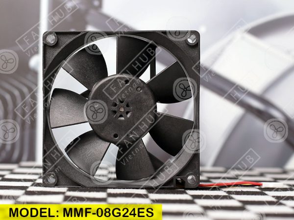 MELCO MMF-08G24ES-CP1 - Inverter Fan, 24VDC, 80x80x25mm