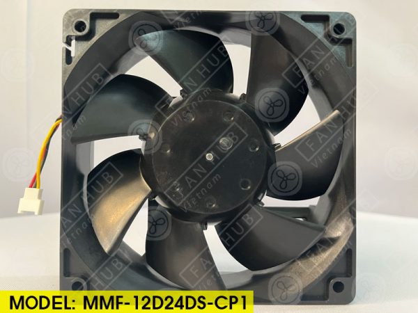 MELCO MMF-12D24DS-CP1 - Inverter Fan, 24VDC, 120x120x38mm