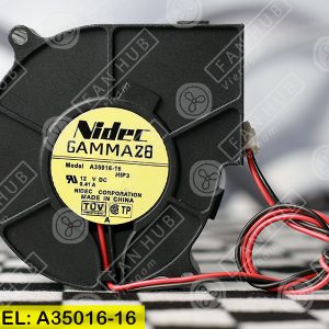 NIDEC A35016-16 - Inverter Fan, 12VDC, 75x75x30mm