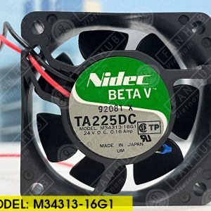 NIDEC M34313-16G1 - Inverter Fan, 24VDC, 60x60x25mm