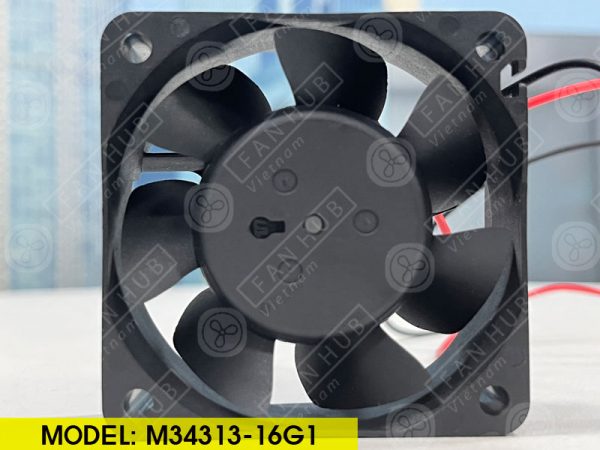 NIDEC M34313-16G1 - Inverter Fan, 24VDC, 60x60x25mm