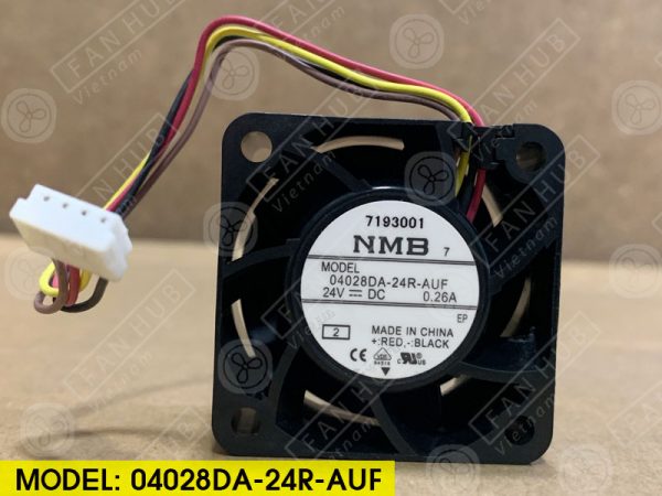 NMB 04028DA-24R-AUF - Inverter Fan, 24VDC, 40x40x28mm