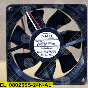 NMB 08025SS-24N-AL - Inverter Fan, 24VDC, 80x80x25mm