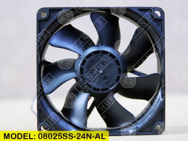 NMB 08025SS-24N-AL - Inverter Fan, 24VDC, 80x80x25mm