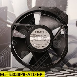 NMB 15038PB-A1L-EP - AC Axial Fan, 115VAC, 172x150x38mm