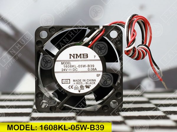 NMB 1608KL-05W-B39 - Inverter Fan, 24VDC, 40x40x20 mm