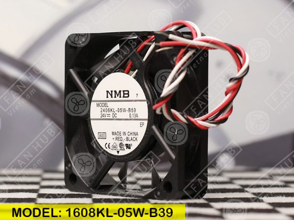 NMB 1608KL-05W-B39 - Inverter Fan, 24VDC, 40x40x20 mm