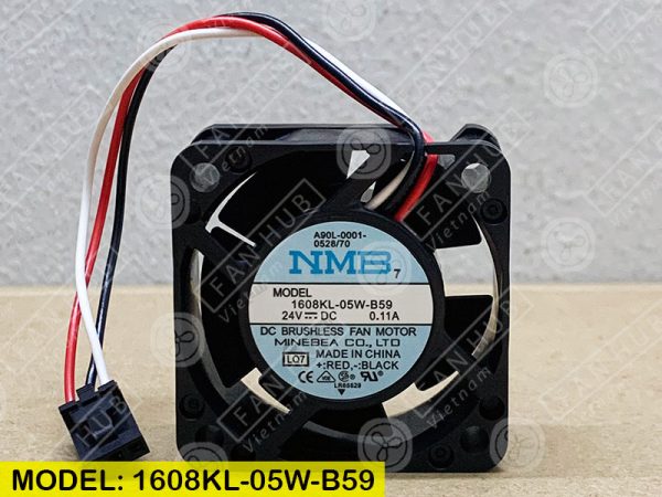 NMB 1608KL-05W-B59 - Inverter Fan, 24VDC, 40x40x20 mm