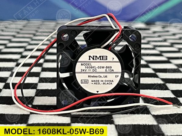 NMB 1608KL-05W-B69 - Inverter Fan, 24VDC, 40x40x20mm