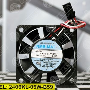 NMB 2406KL-05W-B59 - Inverter Fan, 24VDC, 60x60x15mm