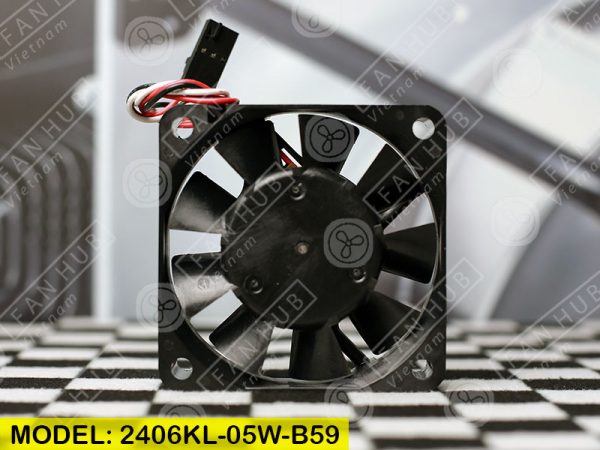 NMB 2406KL-05W-B59 - Inverter Fan, 24VDC, 60x60x15mm