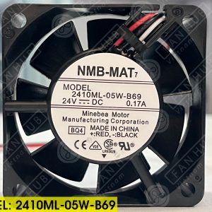 NMB 2410ML-05W-B69 - Inverter Fan, 24VDC, 60x60x25mm