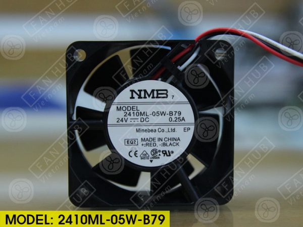 NMB 2410ML-05W-B79 - Inverter Fan, 24VDC, 60x60x25mm