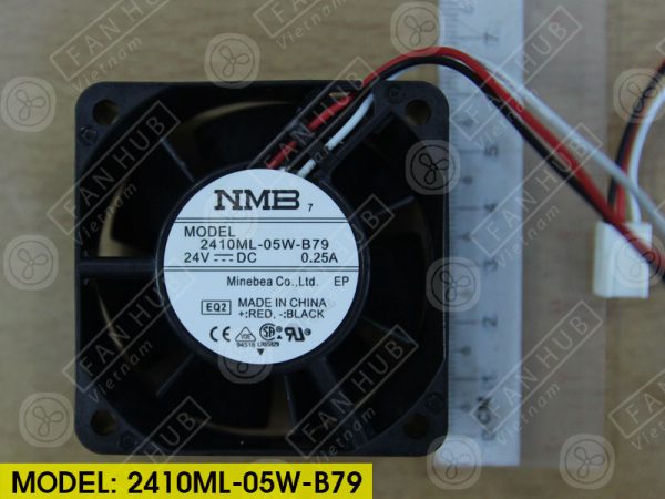 NMB 2410ML-05W-B79 - Inverter Fan, 24VDC, 60x60x25mm