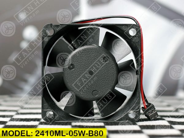 NMB 2410ML-05W-B80 - Inverter Fan, 24VDC, 60x60x25mm