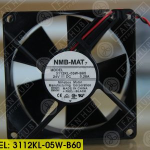 NMB 3112KL-05W-B60 - Inverter Fan, 24VDC, 80x80x32mm