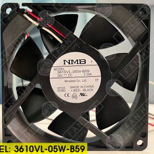 NMB 3610VL-05W-B59 - Inverter Fan, 24VDC, 92x92x25mm