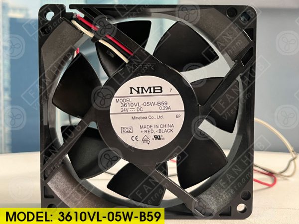 NMB 3610VL-05W-B59 - Inverter Fan, 24VDC, 92x92x25mm