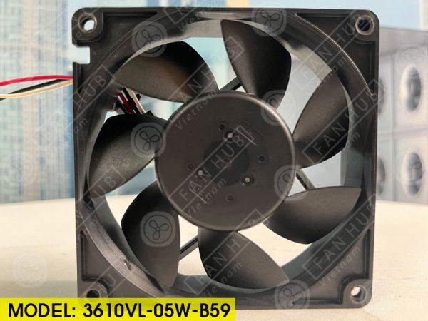 NMB 3610VL-05W-B59 - Inverter Fan, 24VDC, 92x92x25mm