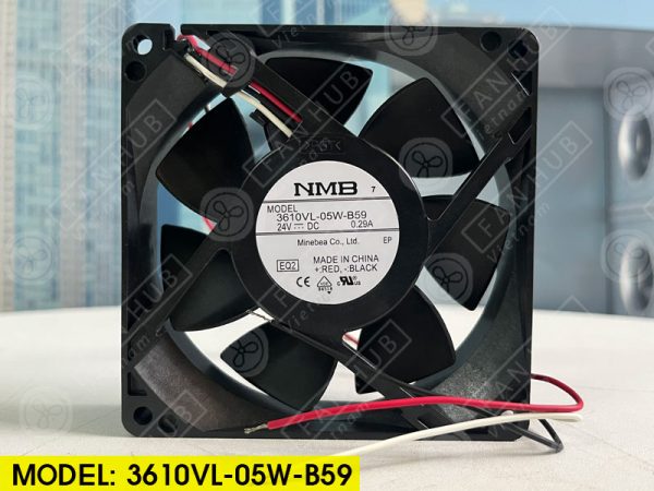 NMB 3610VL-05W-B59 - Inverter Fan, 24VDC, 92x92x25mm