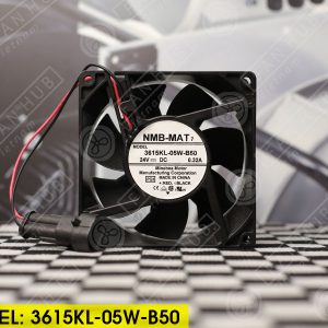 NMB 3615KL-05W-B50 - Inverter Fan, 24VDC, 92x92x38mm