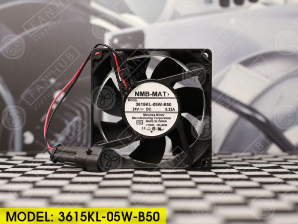 NMB 3615KL-05W-B50 - Inverter Fan, 24VDC, 92x92x38mm