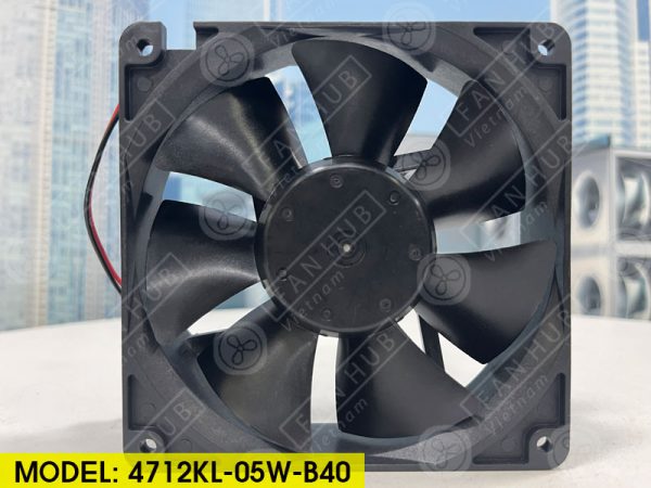 NMB 4712KL-05W-B40 - Inverter Fan, 24VDC, 120x120x32mm