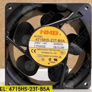 NMB 4715HS-23T-B5A - AC Axial Fan, 230VAC, 120x120x38mm