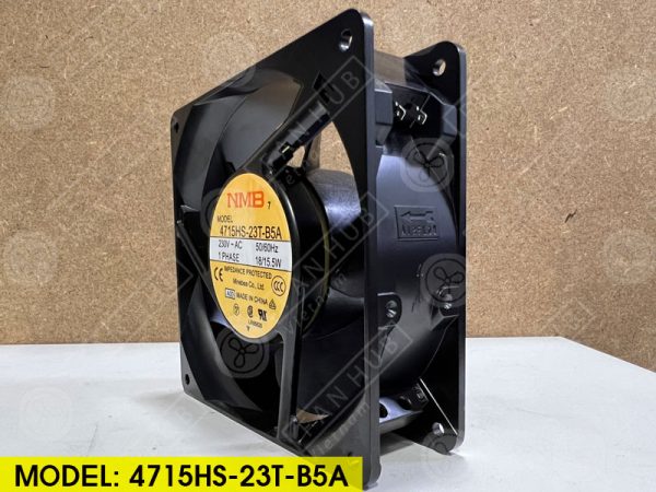 NMB 4715HS-23T-B5A - AC Axial Fan, 230VAC, 120x120x38mm