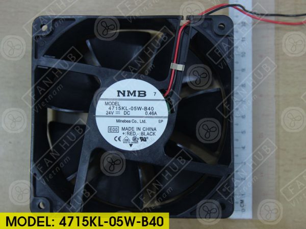 NMB 4715KL-05W-B40 - Inverter Fan, 24VDC, 120x120x38mm