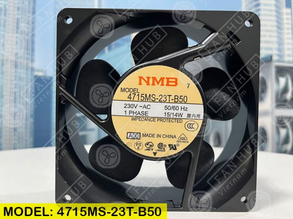 NMB 4715MS-23T-B50 - AC Axial Fan, 230VAC, 120x120x38mm