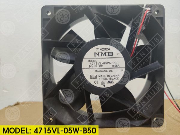 NMB 4715VL-05W-B50 - Inverter Fan, 24VDC, 120x120x38mm