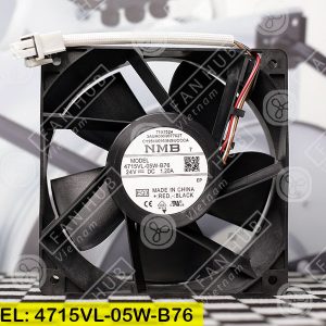 NMB 4715VL-05W-B76 - Inverter Fan, 24VDC, 120x120x38mm