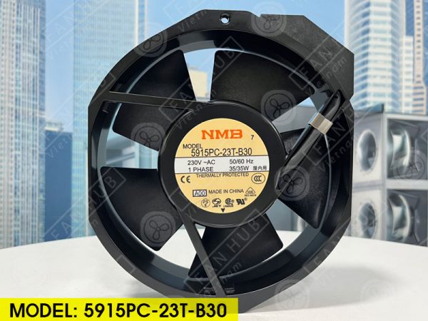 NMB 5915PC-23T-B30 - AC Axial Fan, 230VAC, 172x150x38mm