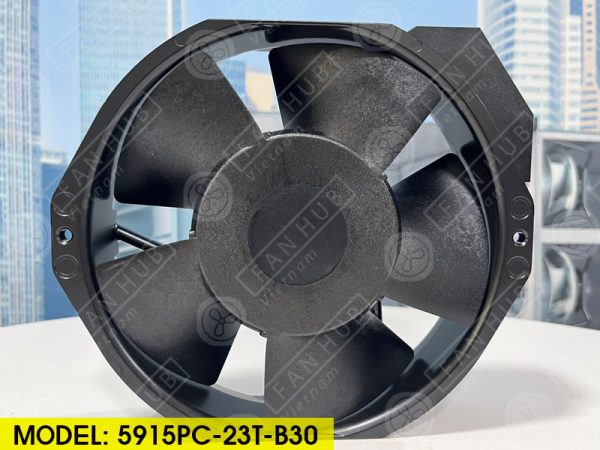 NMB 5915PC-23T-B30 - AC Axial Fan, 230VAC, 172x150x38mm