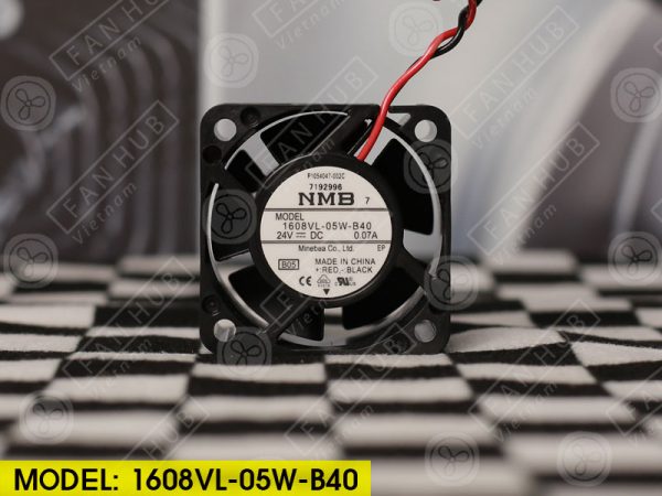 NMB 1608VL-05W-B40 - Inverter Fan, 24VDC, 40x40x20mm