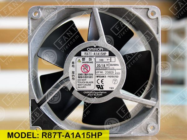 OMRON R87T-A1A15HP - AC AXIAL FAN, 100VAC, 120x120x38mm