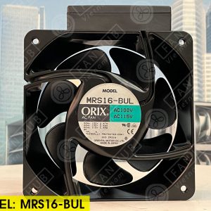 ORIX MRS16-BUL - AC AXIAL FAN, 100/110/115VAC, 160x160x62mm