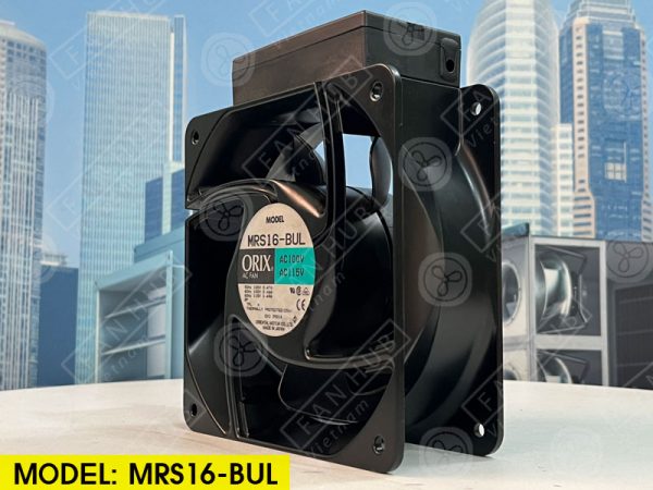 ORIX MRS16-BUL - AC AXIAL FAN, 100/110/115VAC, 160x160x62mm