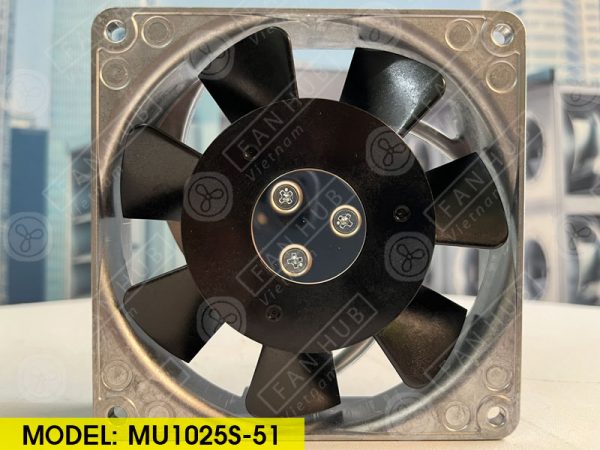 ORIX MU1025S-51 - AC AXIAL FAN, 230VAC, 104x104x25mm